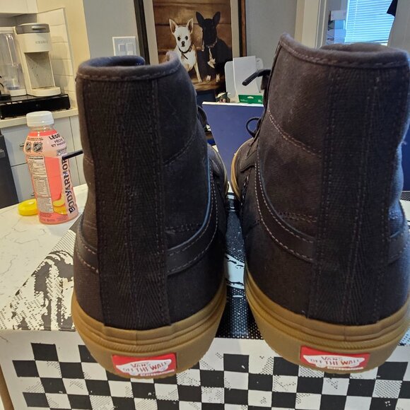 VANS Skate Gilbert Crockett High Brown/Gum VN0A2Z3MB7G Shoes Mens 13 NEW - Picture 7 of 14